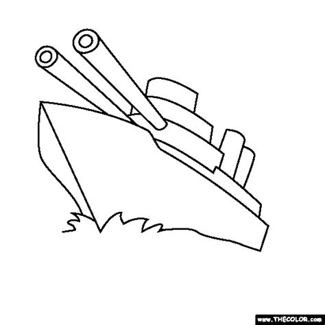 Battleship Coloring Sheets Coloring Pages