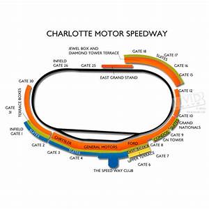 Charlotte Motor Speedway Tickets Charlotte Motor Speedway Seating
