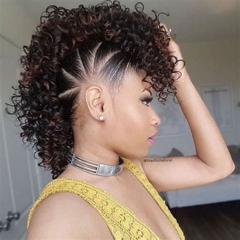 Superb Female Mohawk Hairstyles For Black Women New