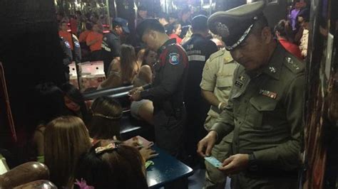 Pattaya Thailand Police Crackdown On Clubs Bars Continues