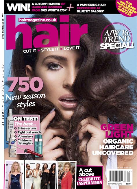 Keep it long on the top, add a little curl, and this pixie will be screaming style. Hair Magazine - September 2016 - Inanch