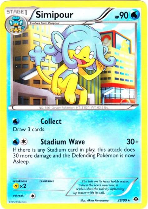 Maybe you would like to learn more about one of these? Serebii.net TCG Next Destinies - #29 Simipour