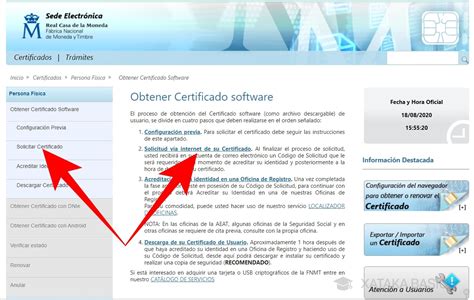 Cómo solicitar el certificado digital de la FNMT desde cualquier navegador