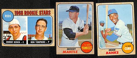 132 in the first series and 88 in the second. Lot Detail - 1968 Topps Baseball Complete Set (All 598 Cards in the Set)
