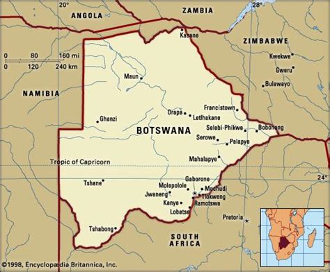 Botswana History Geography