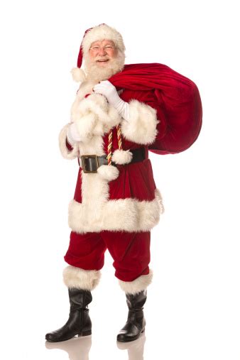 Santa Claus Carrying His T Bag Stock Photo Download Image Now Istock