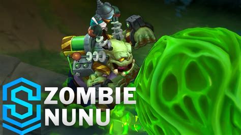 Zombie Nunu 2018 Skin Spotlight Pre Release League Of Legends Youtube