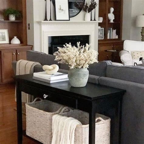 Sofa Table Decorating Ideas Pictures Cabinets Matttroy