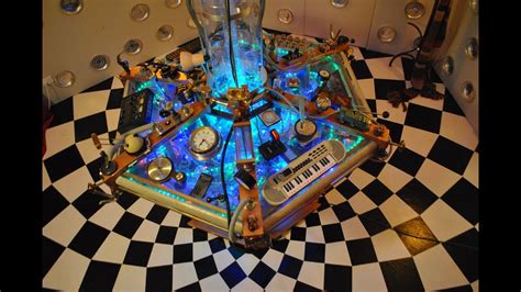 Home Made Tardis Console Room By Jayman Paul White Youtube