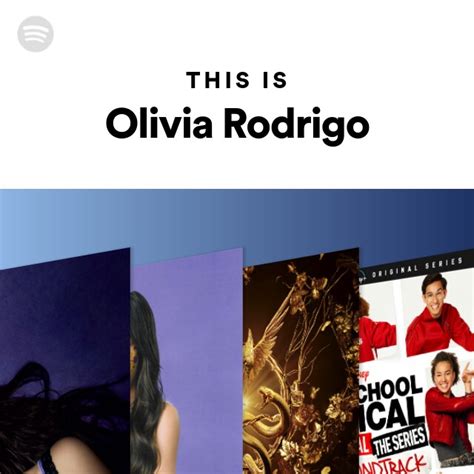 This Is Olivia Rodrigo Spotify Playlist