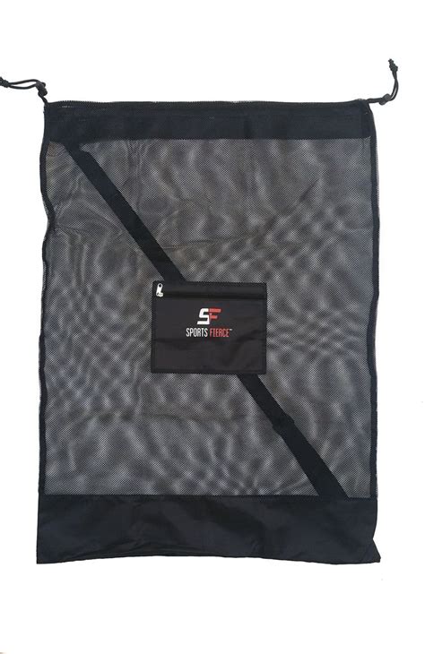 Extra Large Soccer Ball Bag Heavy Duty Sports Mesh Bag Durable Gear