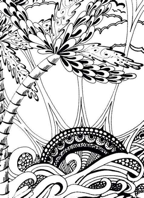 Share some fun facts about these trees like their here's a pine tree coloring page for your little nature lover to color. 26 best images about Color Me Zen - Ocean on Pinterest ...