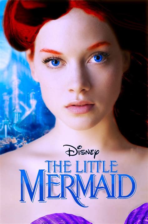 The Little Mermaid Live Action Promo Poster By Oceanblueeyes87 On