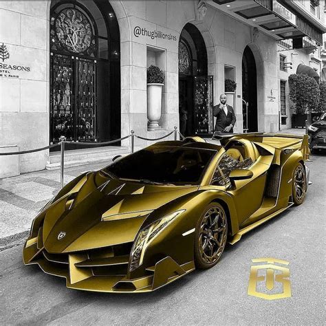 🔱 Luxury Supercars On Instagram Would You Drive This Gold