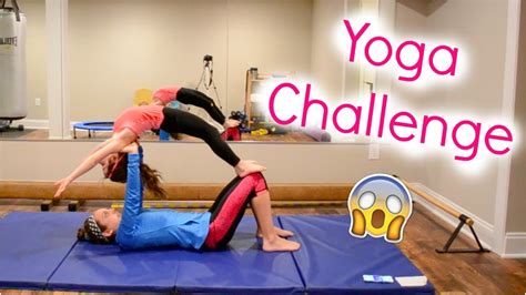 Yoga Challenge Poses For Two Beginners