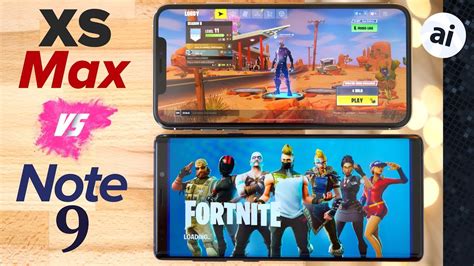 Fortnite Iphone Xs Max Vs Note 9 Which Phone For Gaming Youtube