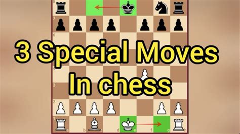3 Special Moves In Chess Youtube