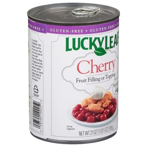 cherry pie filling or topping lucky leaf 21 oz delivery cornershop by uber