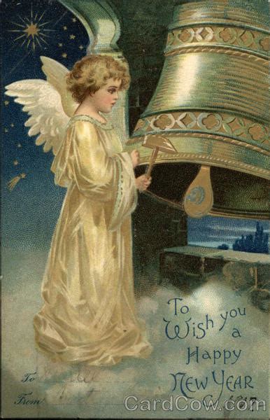 Wishing You A Happy New Year Angels And Cherubs