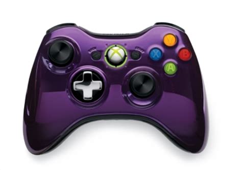 Buy Xbox 360 Wireless Controller Purple Chrome Online Sanity