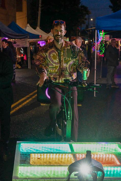 Dispatch And Photos From Filmed By Bike Street Party BikePortland