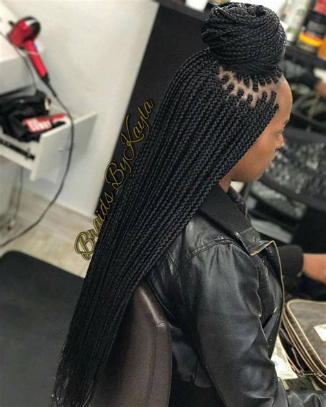 10 Single Braids For Black Hair Fashion Style