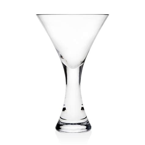Martini Glasses Cocktail Drinkware Martini Footed Heavy Base Tall Glass Set Of 2