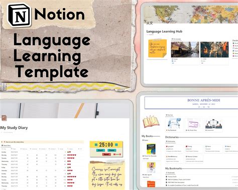 Notion Language Learning Template