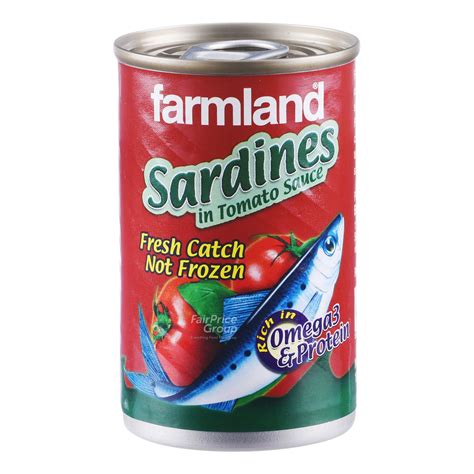 Farmland Sardines Tomato Sauce Ntuc Fairprice