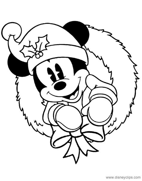 Classic Mickey Christmas2 864×1104 Pixels Mickey Coloring Pages