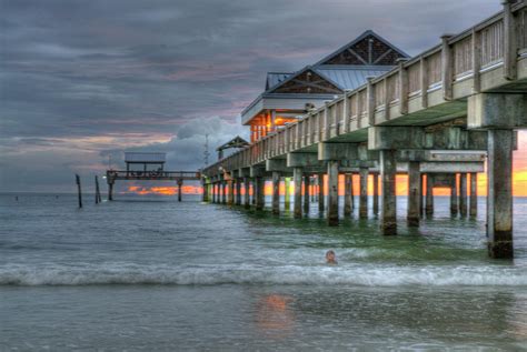 Clearwaters Pier 60 At Sunset Photograph By Rick Anson Fine Art America