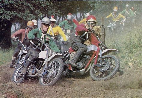 Greeves And Dot Battle For The Lead Enduro Motocross Vintage Motocross Racing Bikes