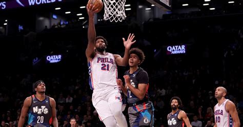 Instant Observations Joel Embiid Sixers Dominate Nets 121 99 Phillyvoice