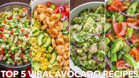 Broccoli cauliflower salad recipe (video) egg salad recipe with the best dressing. Top 5 (MEGA VIRAL) Avocado Recipes - Natasha's Kitchen ...