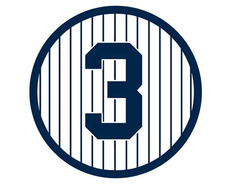 Babe Ruth Retired Number Sticker New York Yankees 3 Etsy