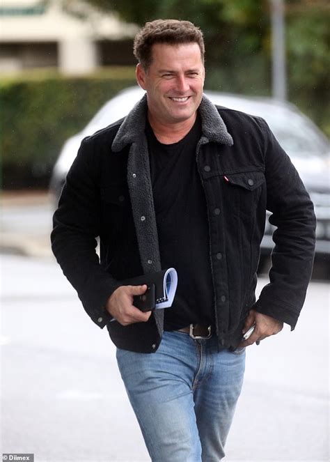 Sacked Today Host Karl Stefanovic Cant Stop Smiling As He Goes For A Stroll In