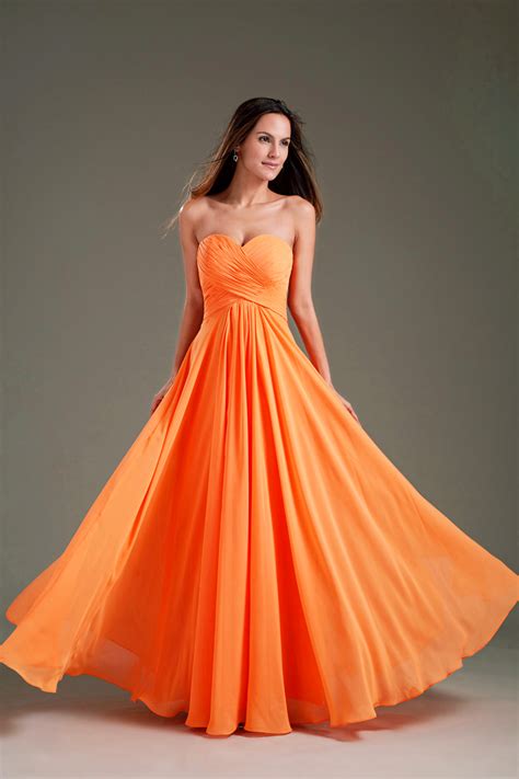 Simple Ruched Sweetheart Strapless Empire Chiffon Long Bridesmaid Dress
