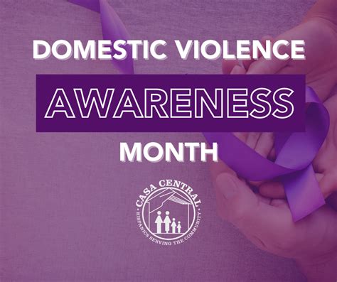 Domestic Violence Awareness Month 2020 Casa Central