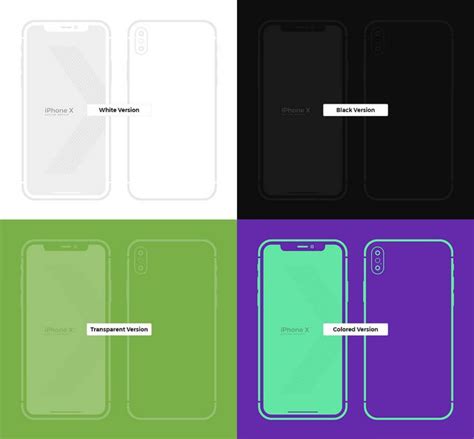 12 Best Iphone Outline Mockups Templates 2019 Templatefor