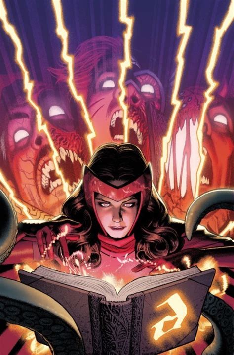 When Marvel Comics Were Publishing A Scarlet Witch Event Darkhold