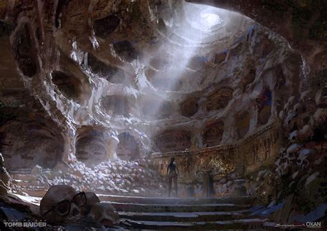 Burial Room Rise Of The Tomb Raider Concept Art Yohann
