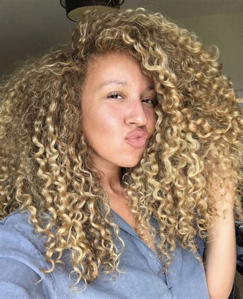 pin by a on hair blonde curly hair curly hair styles natural hair styles