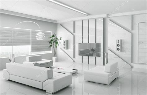 Modern White Living Room Design Baci Living Room
