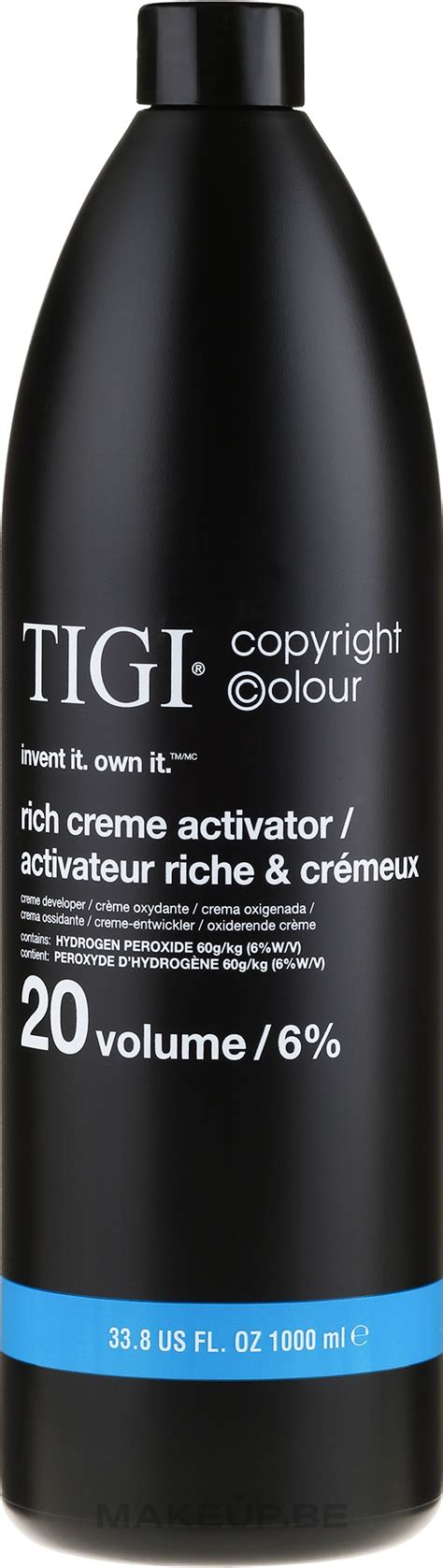 TIGI Colour Activator 20 vol 6 Crème oxydante 6 Makeup be