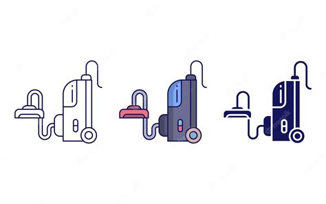 Premium Vector Vacuum Cleaner Vector Icon