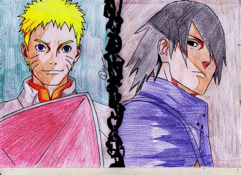 Grown Up Naruto And Sasuke By Zangetsu552 On Deviantart