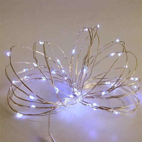 Pack 2 Battery Operated Mini Led Fairy Lights With Timer 6hours On