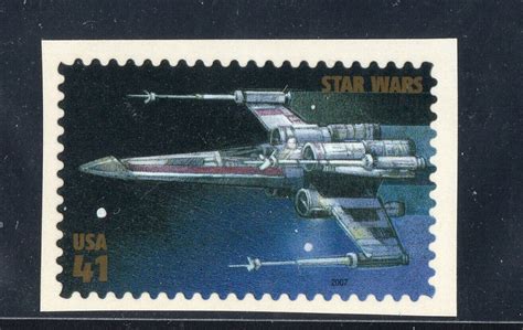 4143m X Wing Fighter Star Wars Us Postage Stamp Mnh United