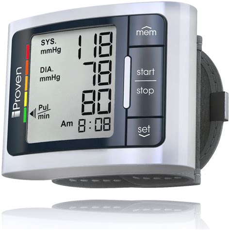 Iproven Blood Pressure Monitor Wrist Cuff For Home Use Bpm 337
