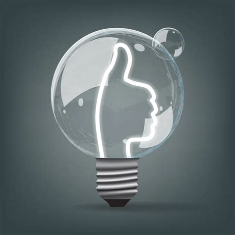 Light Bulb Idea Vector — Stock Vector © Strejman 10359369